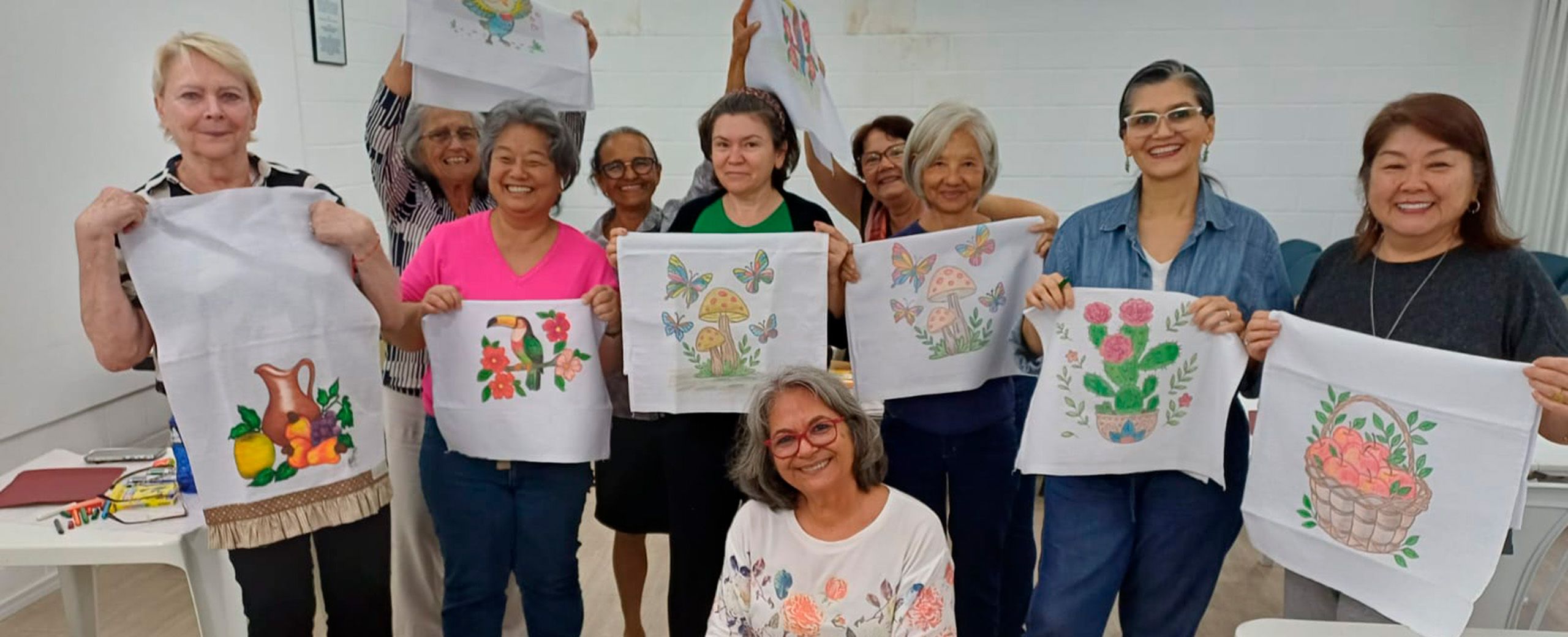 Pintura com Giz de Cera