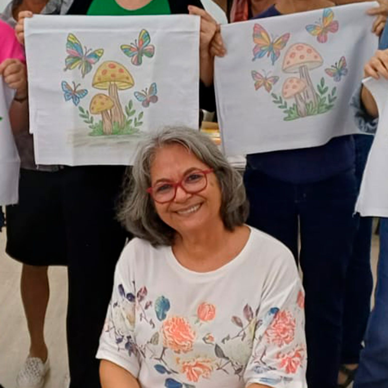 Pintura com Giz de Cera